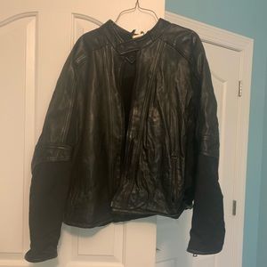 Mens leather jacket